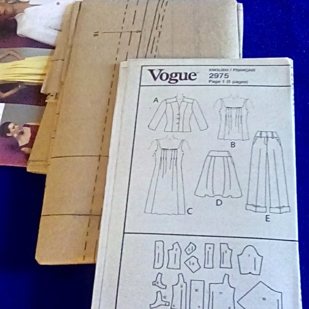 VOGUE Wardrobe Sz 12-16 Dress Pant Top Dress